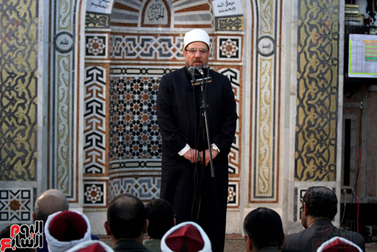 احتفال وزارة الأوقاف بفتح مكة من مسجد السيدة نفيسة (26)