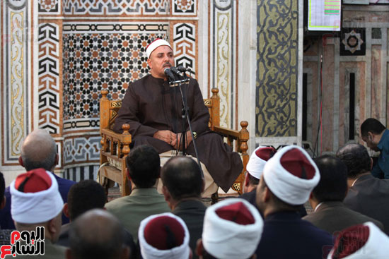 احتفال وزارة الأوقاف بفتح مكة من مسجد السيدة نفيسة (18)