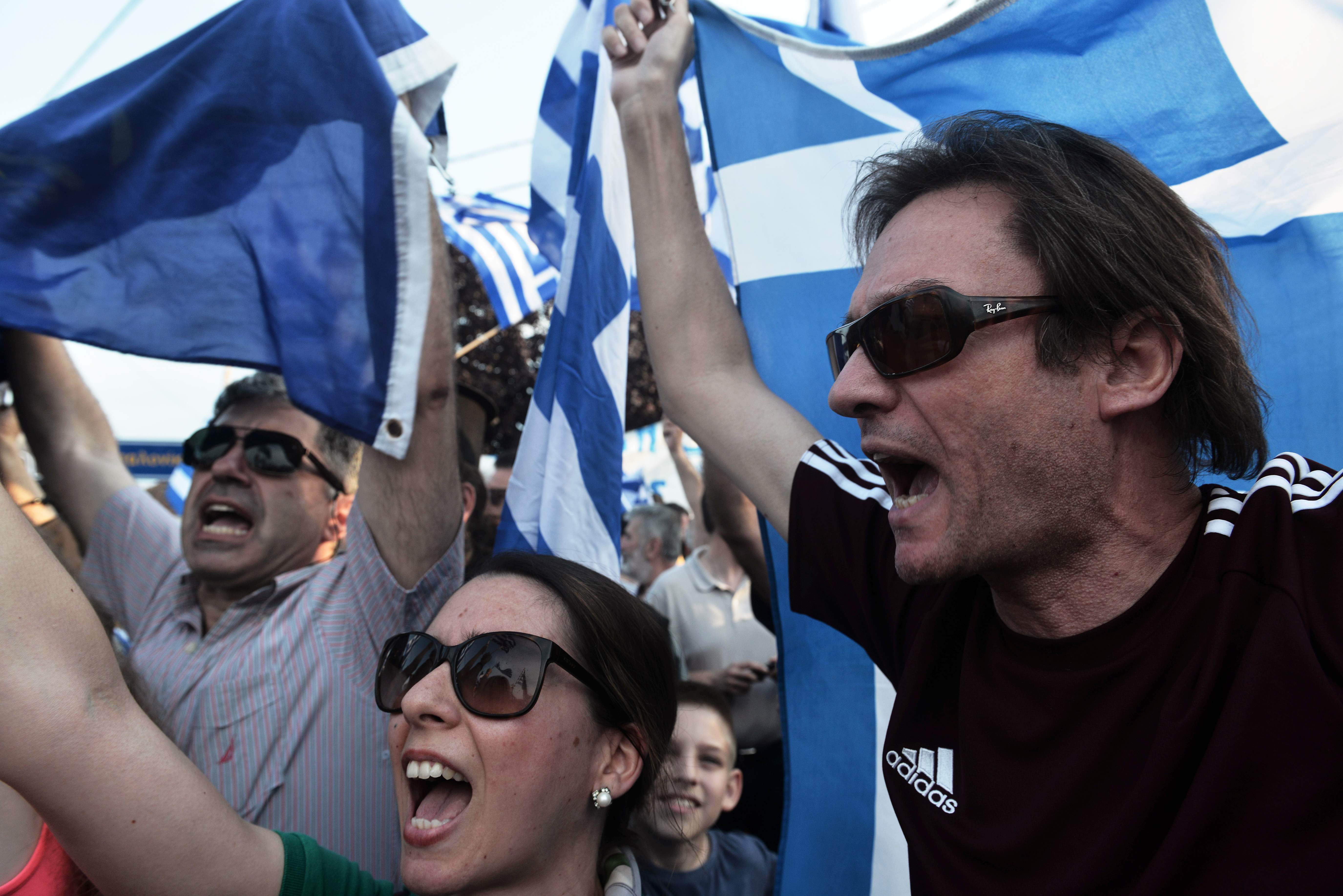 تظاهرات في اليونان