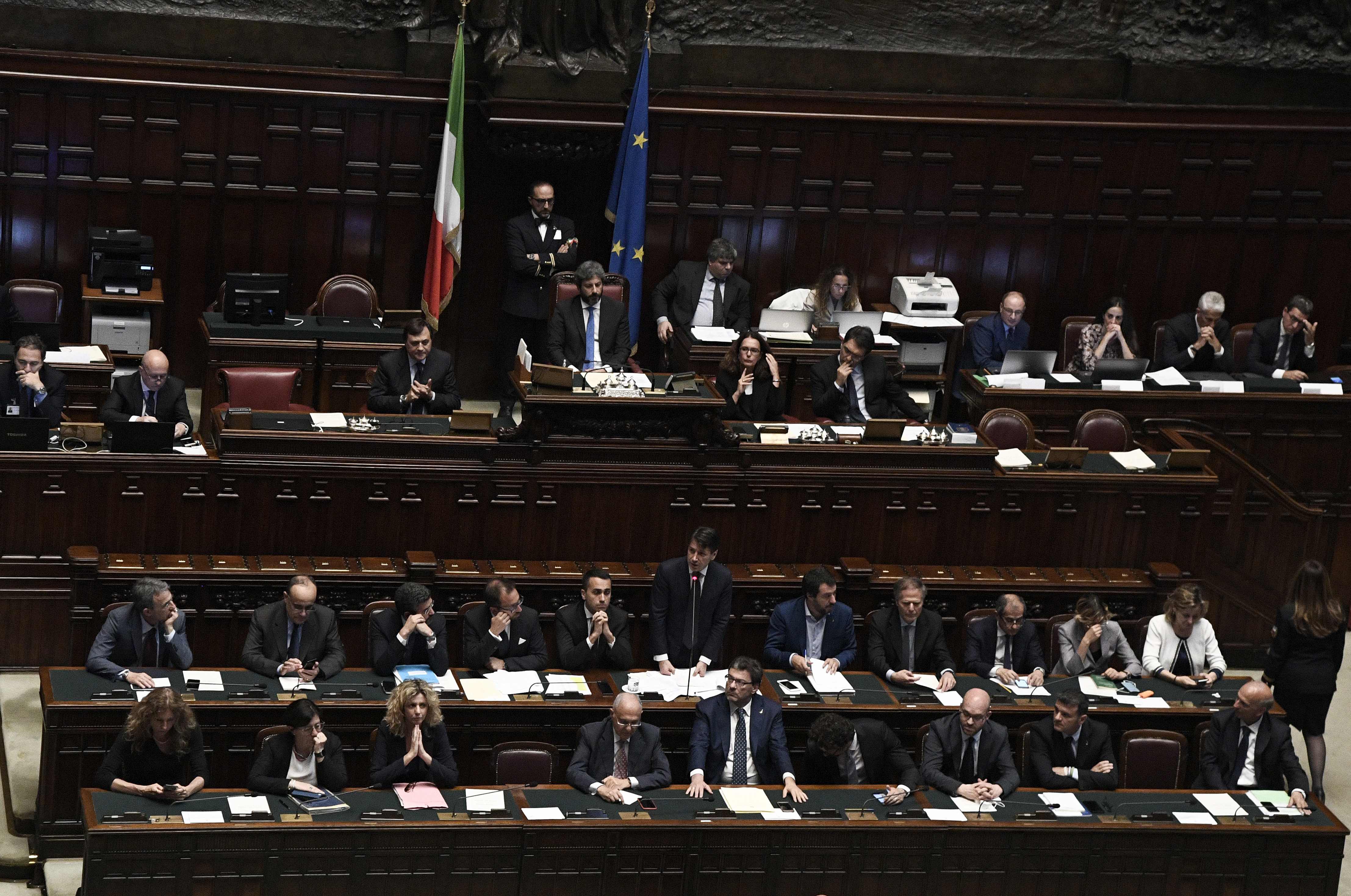 جلسة البرلمان الايطالي