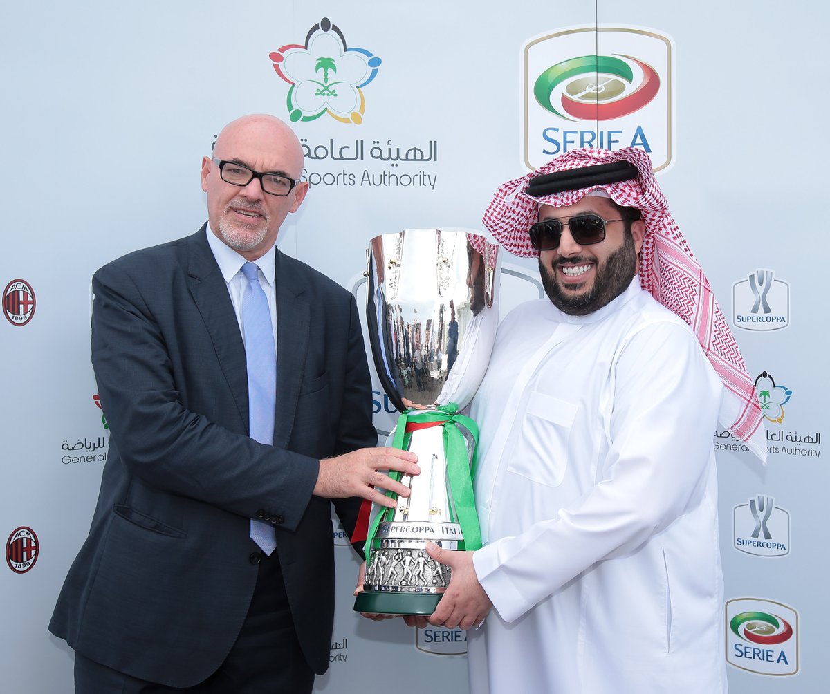 تركى آل الشيخ مع المدير التنفيذى للدوري الإيطالي تركى آل الشيخ مع المدير التنفيذى للدوري الإيطالي