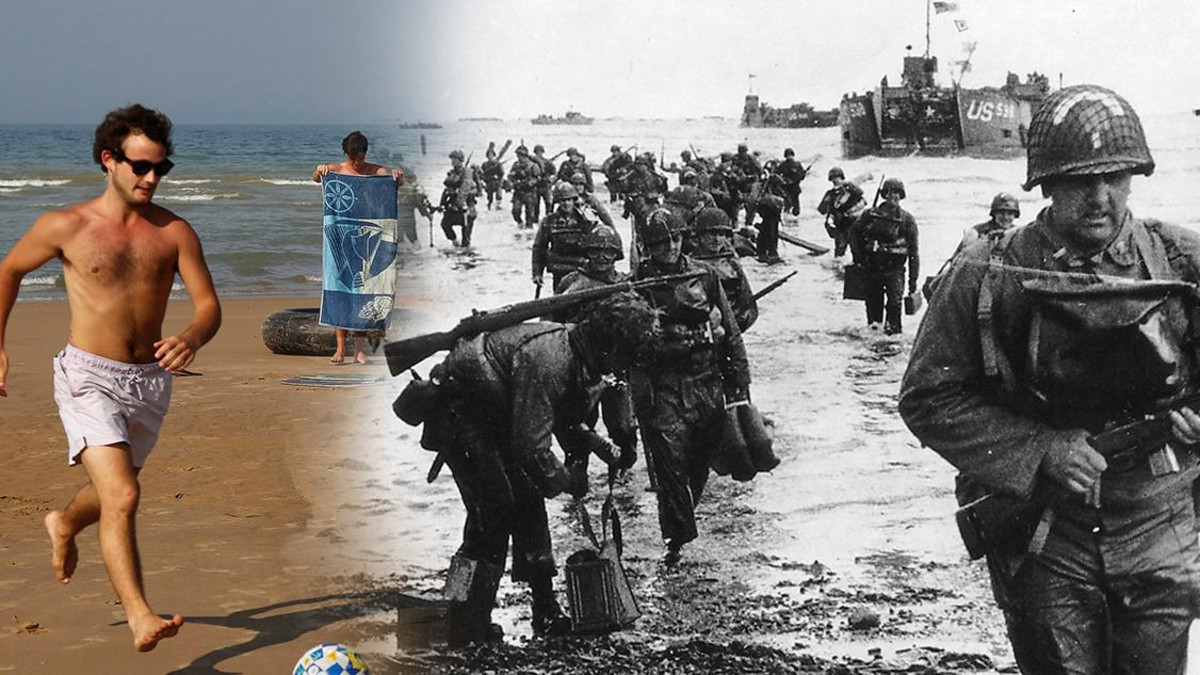 إنزال قوات الحلفاء على شواطئ نورمندي الفرنسية