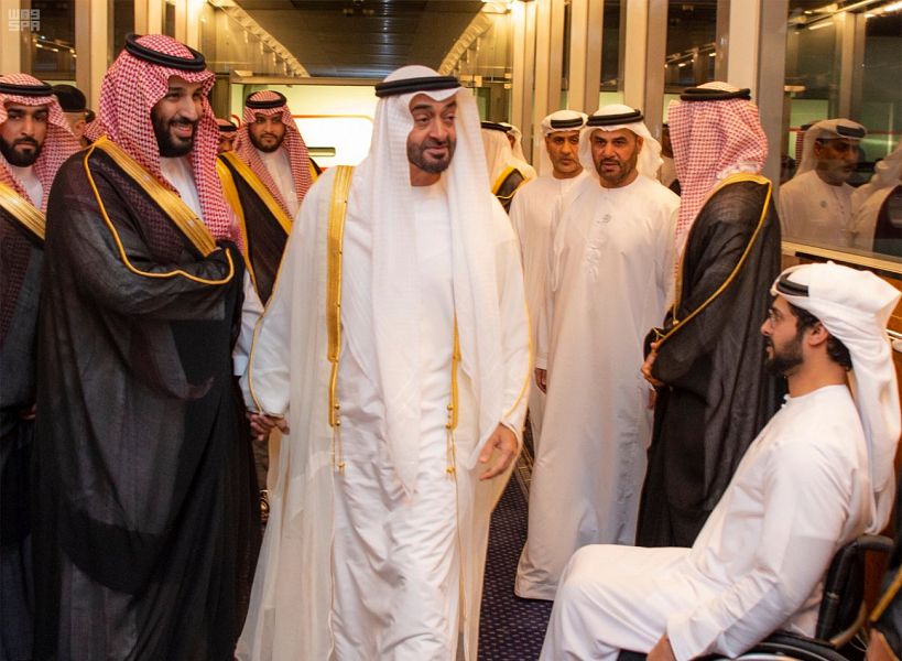 محمد بن زايد ومحمد بن سلمان