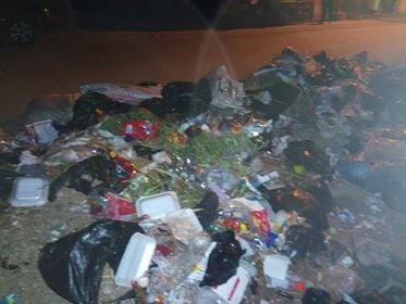انتشار القمامة بقرية برج مغيزل بكفر الشيخ (1)