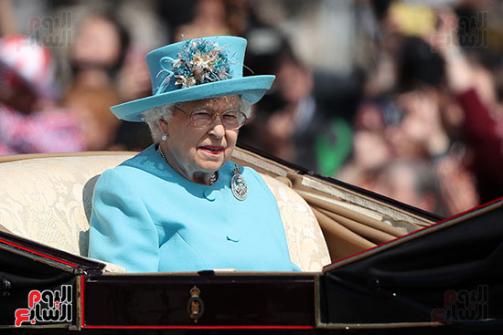 ملكة بريطانيا تحتفل بعيد ميلادها الرسمى فى لندن