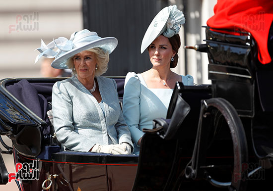 دوقة كامبريدج الأميرة كيت ميدلتون فى عيد ميلاد الملكة