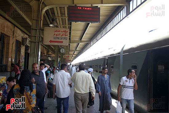 استعدادات السكة الحديد لاستقبال العيد (1)