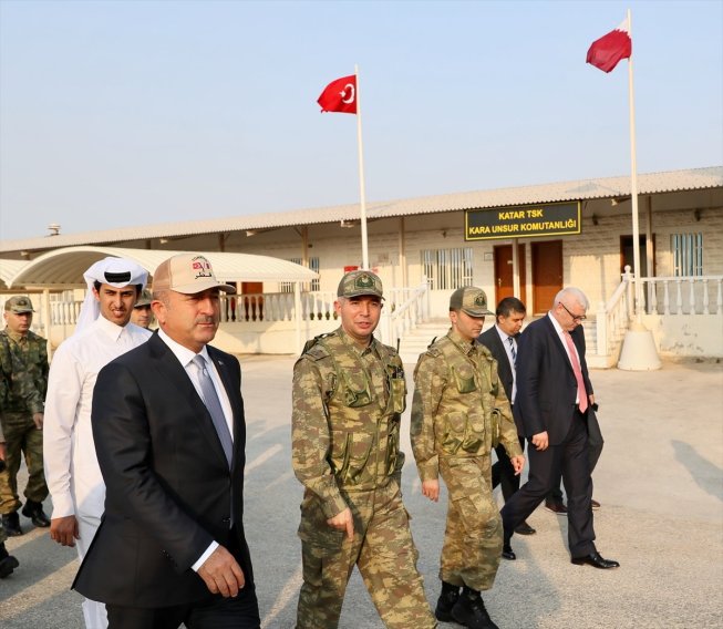 تركيا تواجدت عسكريا فى قطر بعد الأزمة