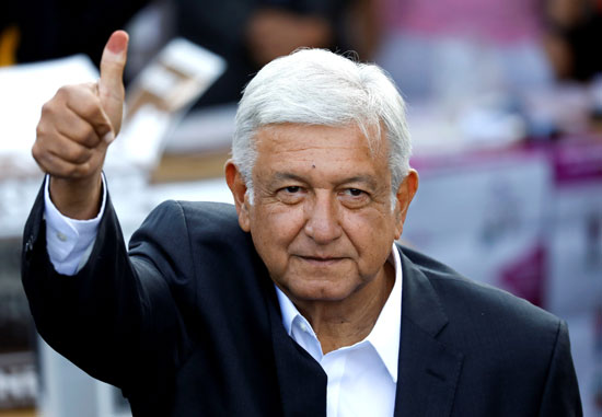 المرشح لرئاسة المكسيك مانويل لوبيز