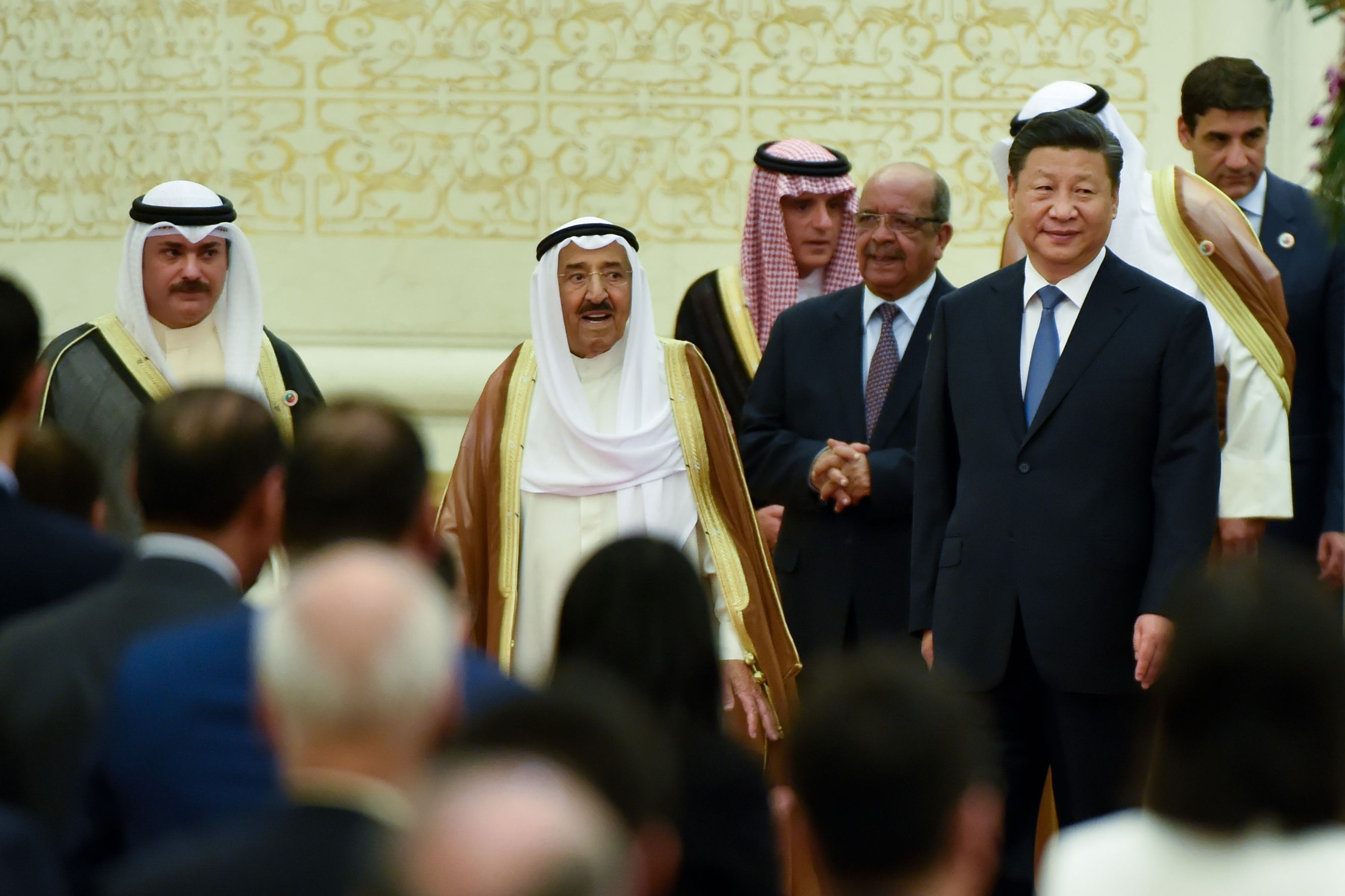 الرئيسى الصينى وقادة الدول العربية فى بكين