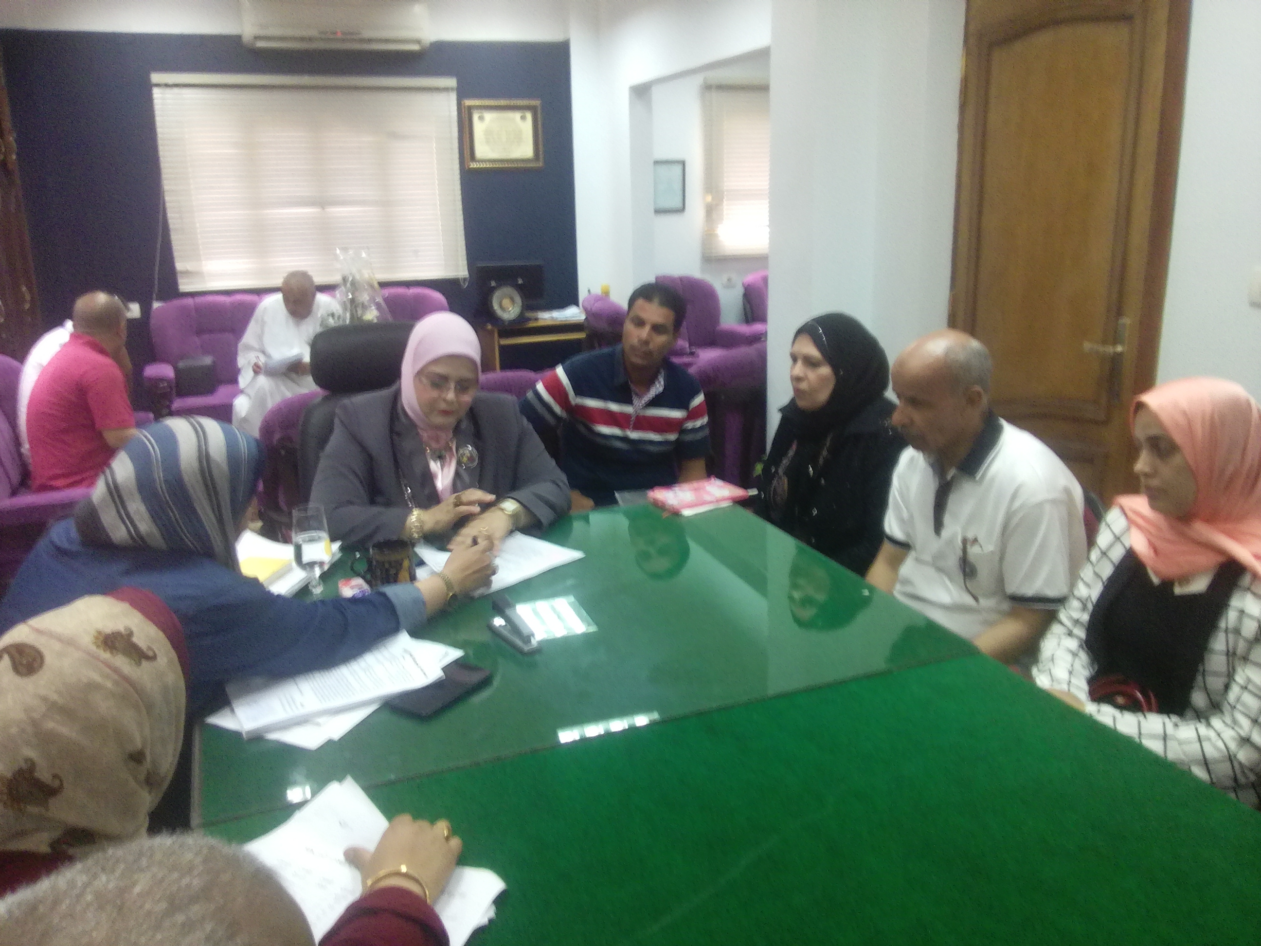 جانب من لقاء المواطنين بتعليم كفر الشيخ