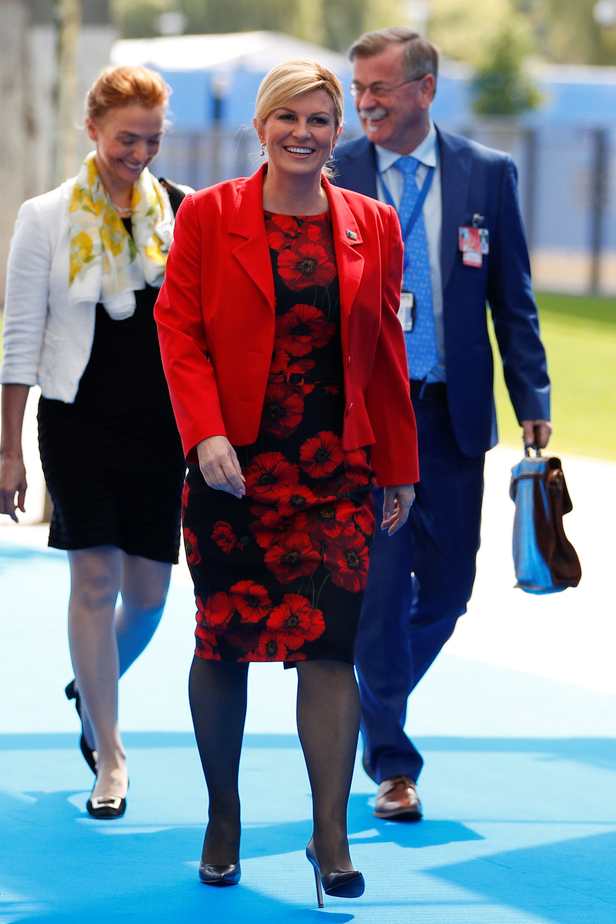 Президент Хорватии Колинда ножки