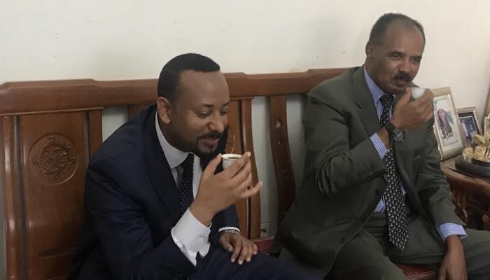 رئيس الوزراء الإثيوبى والرئيس الإريترى