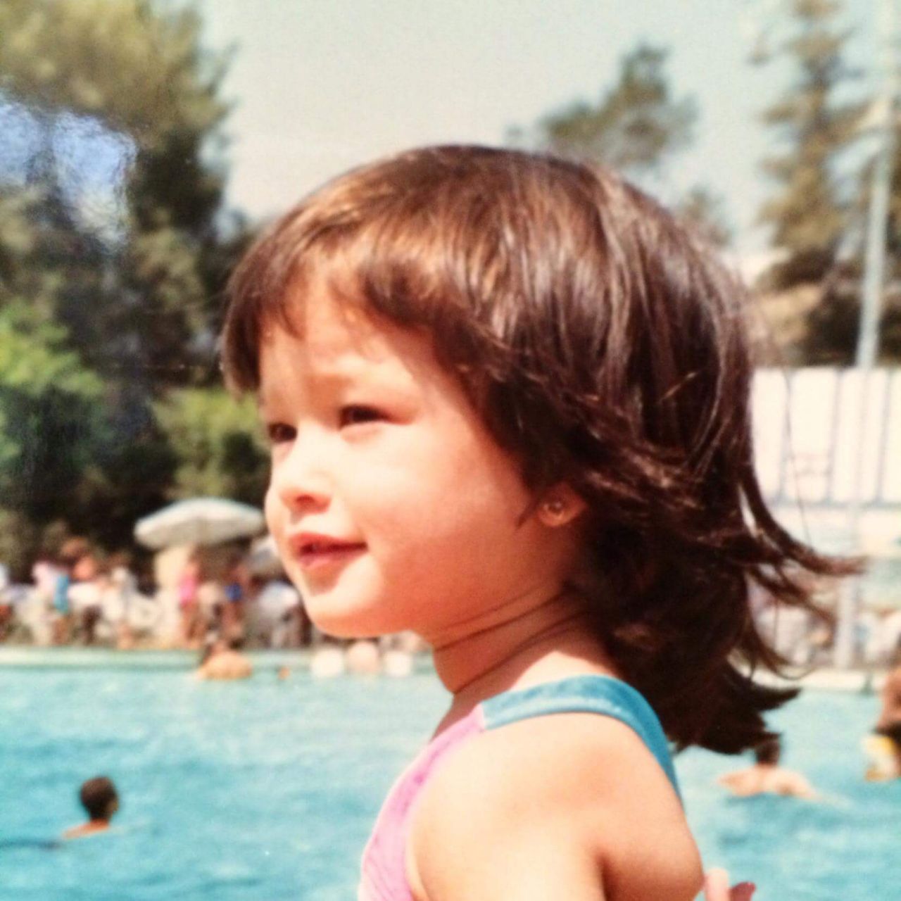 سارة عاصم فى مرحلة الطفولة