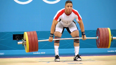 رجب عبد الحى فى منافسات اولمبياد لندن 2012