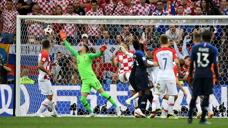 مباراة فرنسا ضد كرواتيا