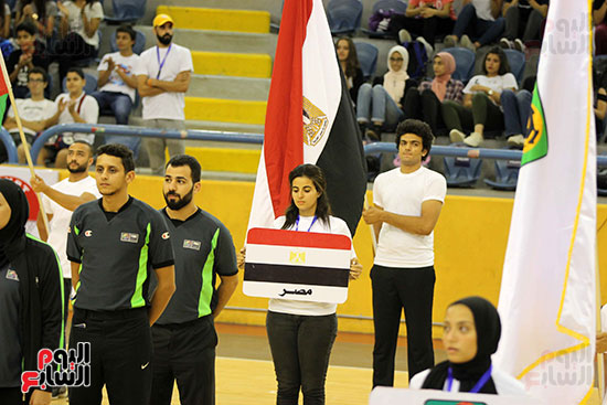 صور افتتاح للبطولة العربية لكرة السلة للشباب (3)