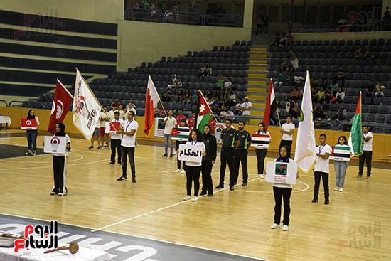 صور افتتاح للبطولة العربية لكرة السلة للشباب (8)