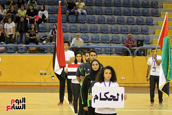صور افتتاح للبطولة العربية لكرة السلة للشباب (4)