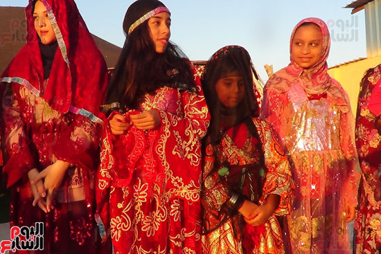 جمال الزي البدوي لفتيات مطروح