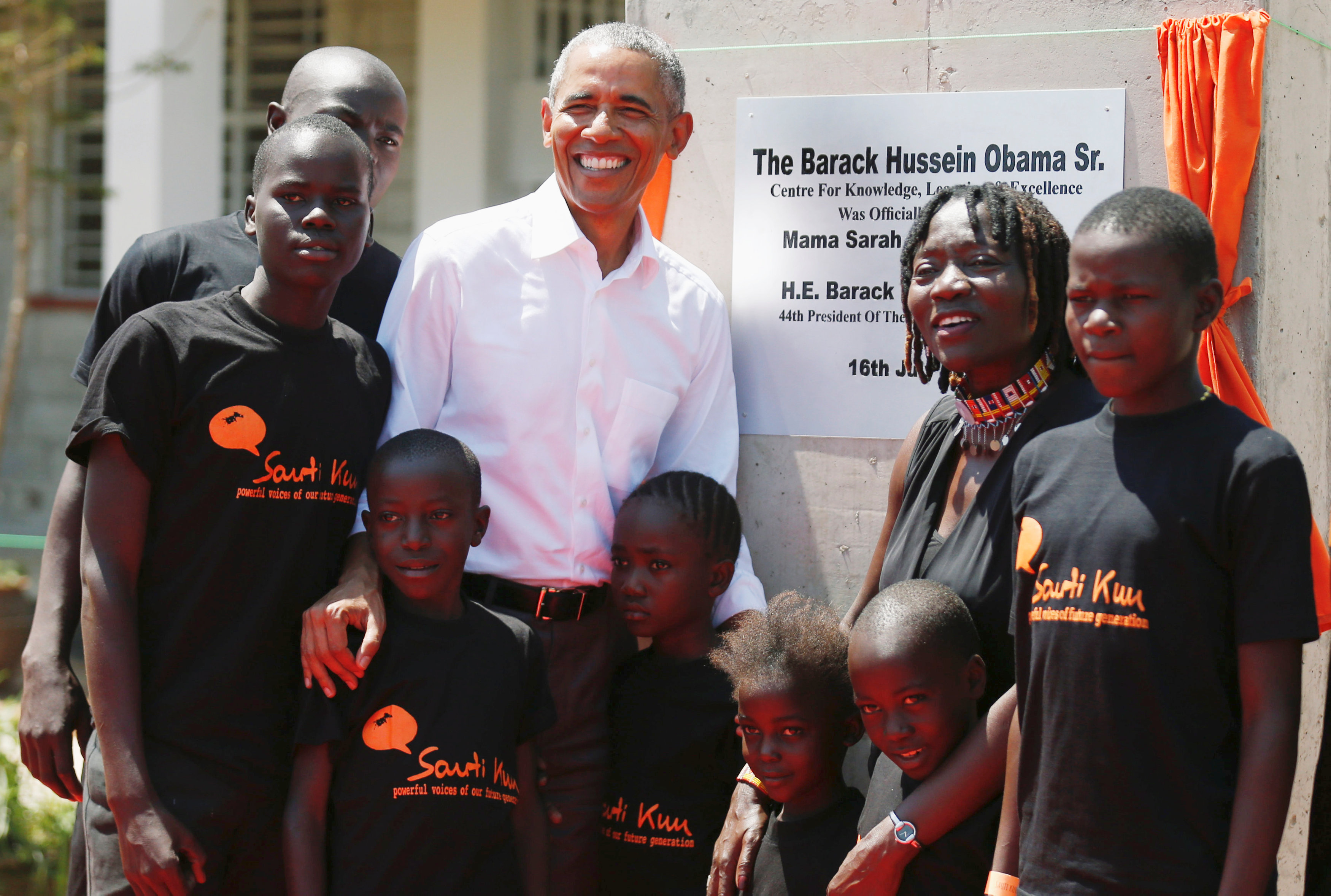 أوباما خلا زيارته لكينيا
