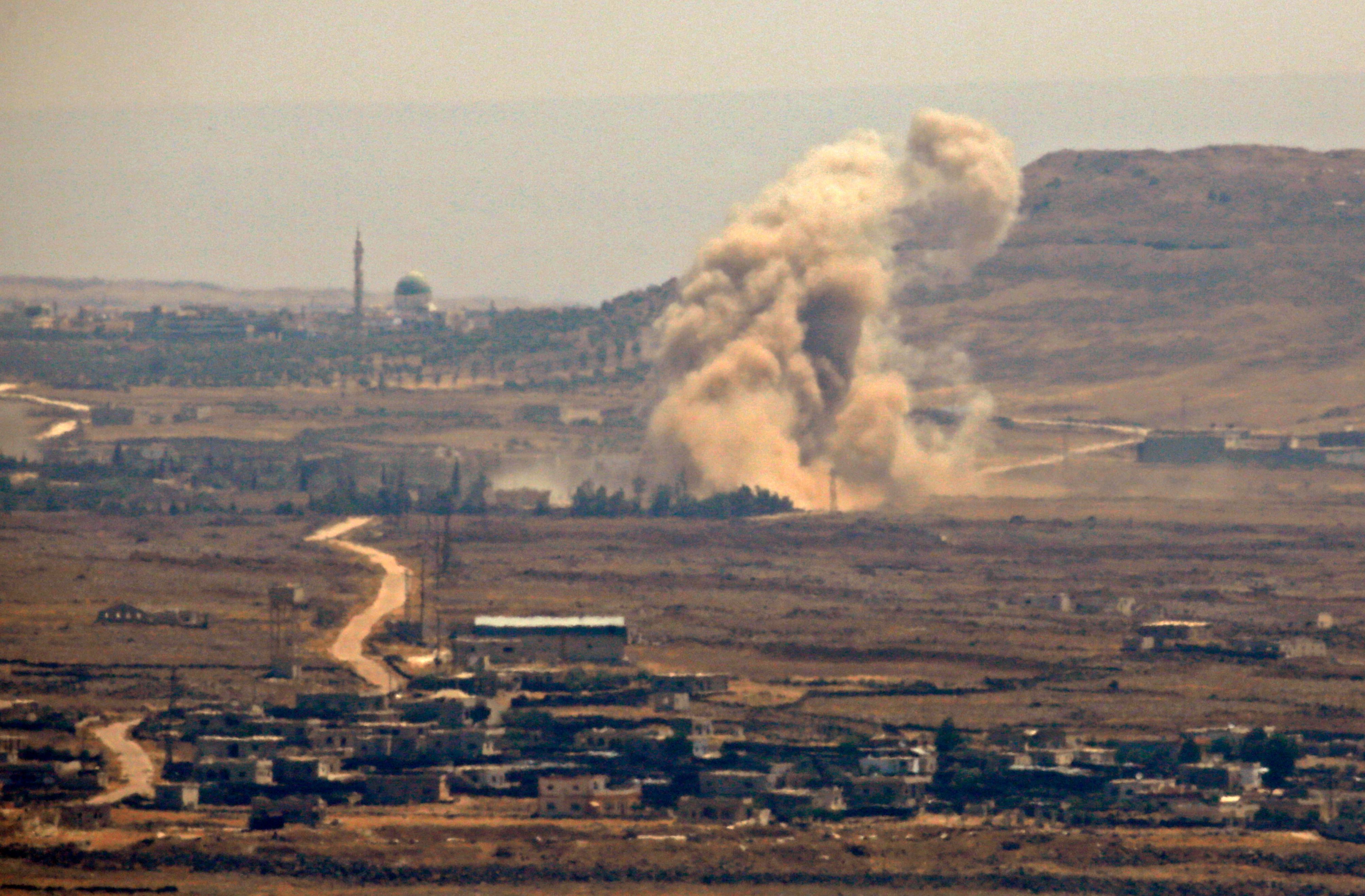 الغارات الإسرائيلية على شمال سوريا