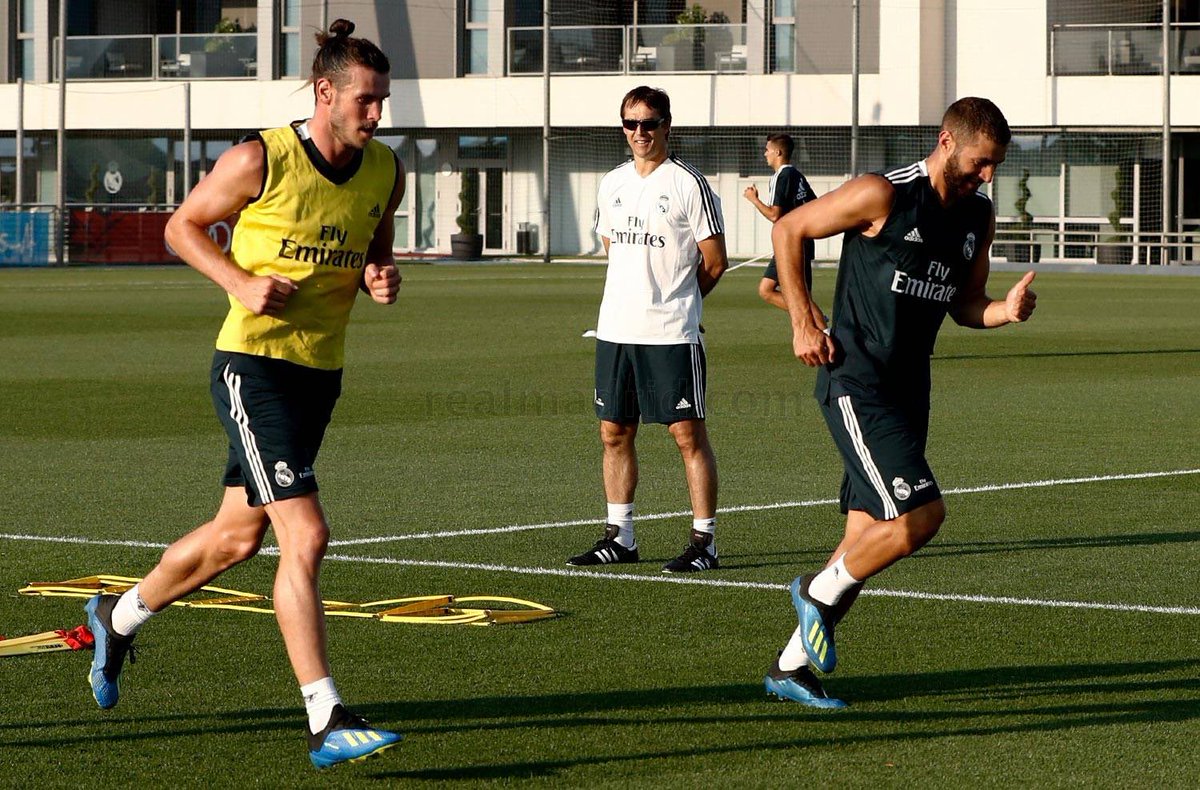 التدريب الأول لريال مدريد استعدادا للموسم الجديد (4)