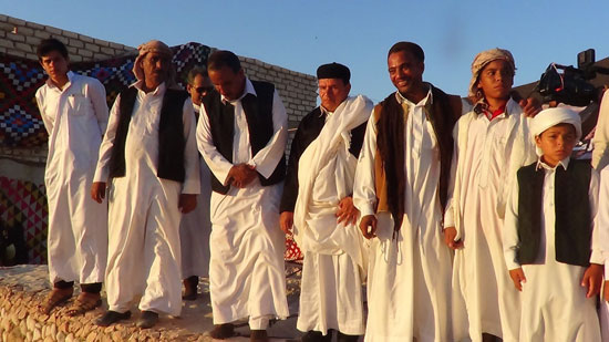     جانب من المشاركين فى مهرجان الزى البدوى التقليدى