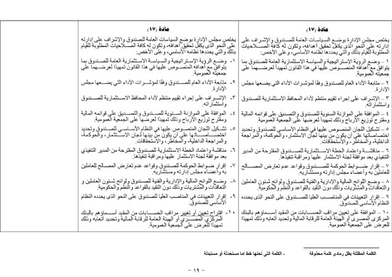 تقرير خطة البرلمان عن قانون صندوق مصر (19)
