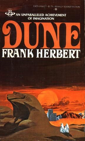 غلاف رواية Dune أو الكثبان للكاتب فرانك هربرت