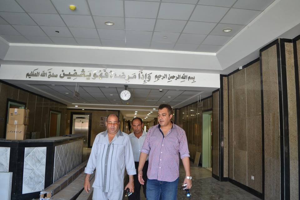1- مساعد محافظ كفر الشيخ يتفقد مستشفى بلطيم المركزي