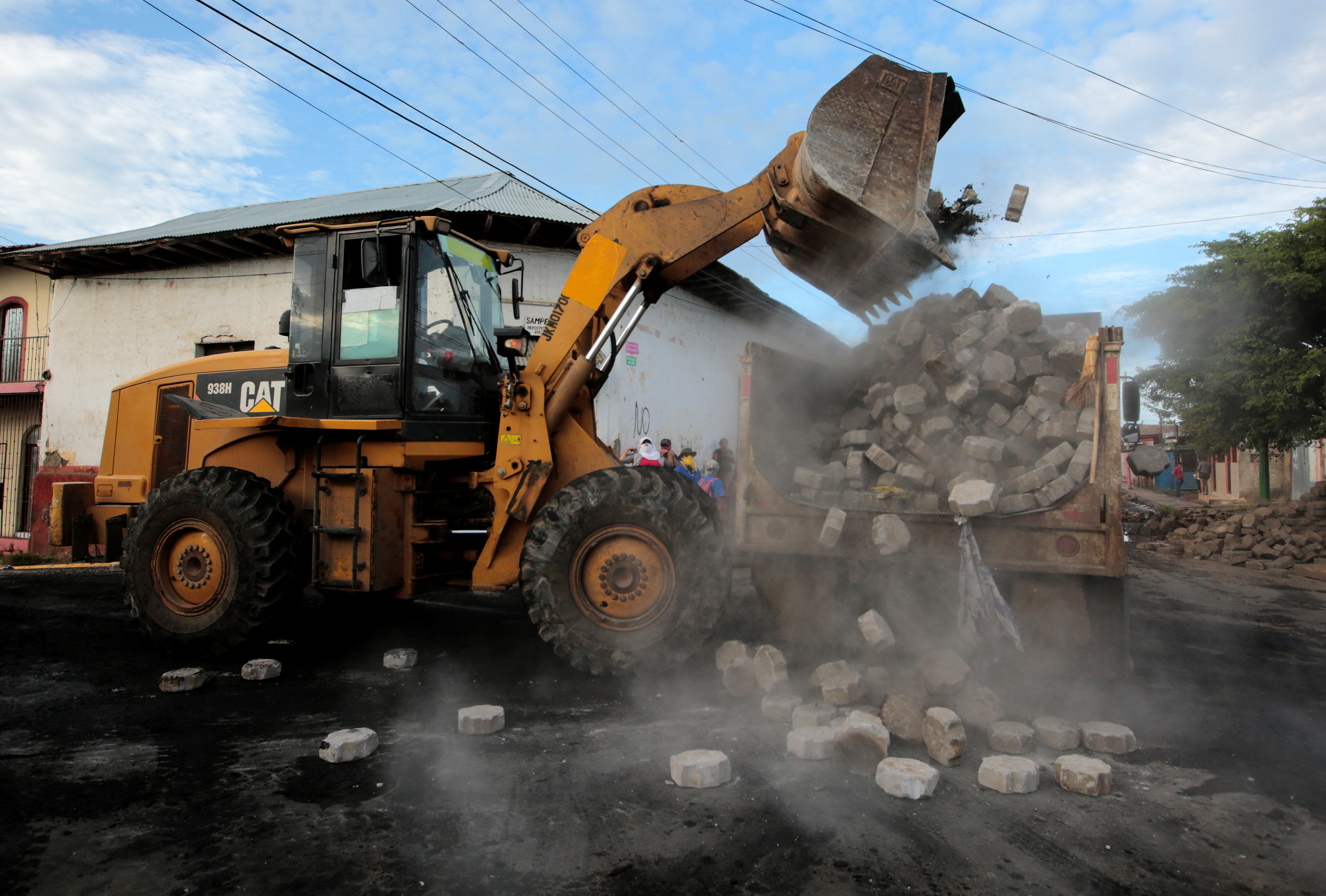 أعمال البناء فى نيكاراجوا 