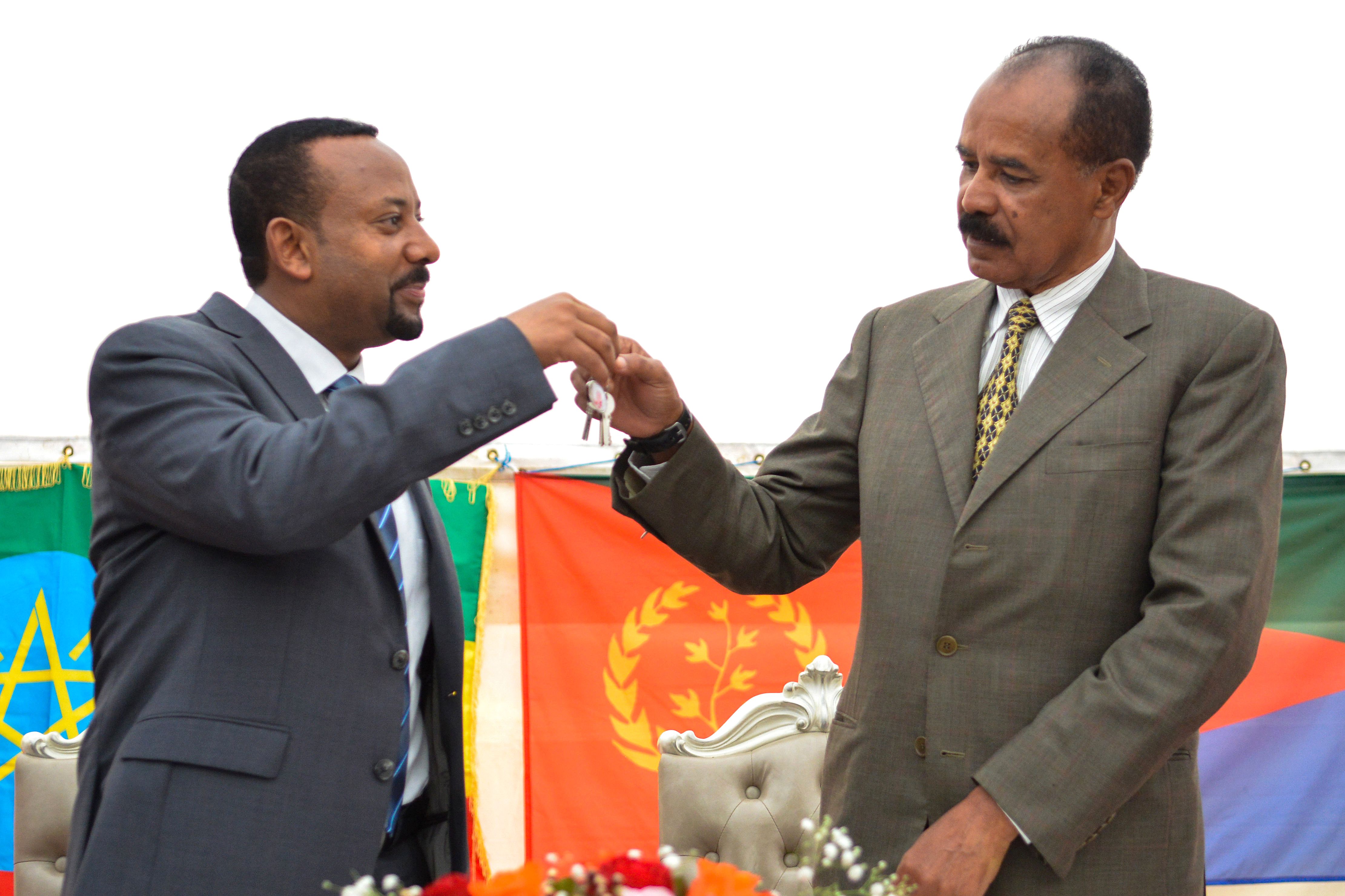 رئيس وزراء إثيوبيا ورئيس إريتريا