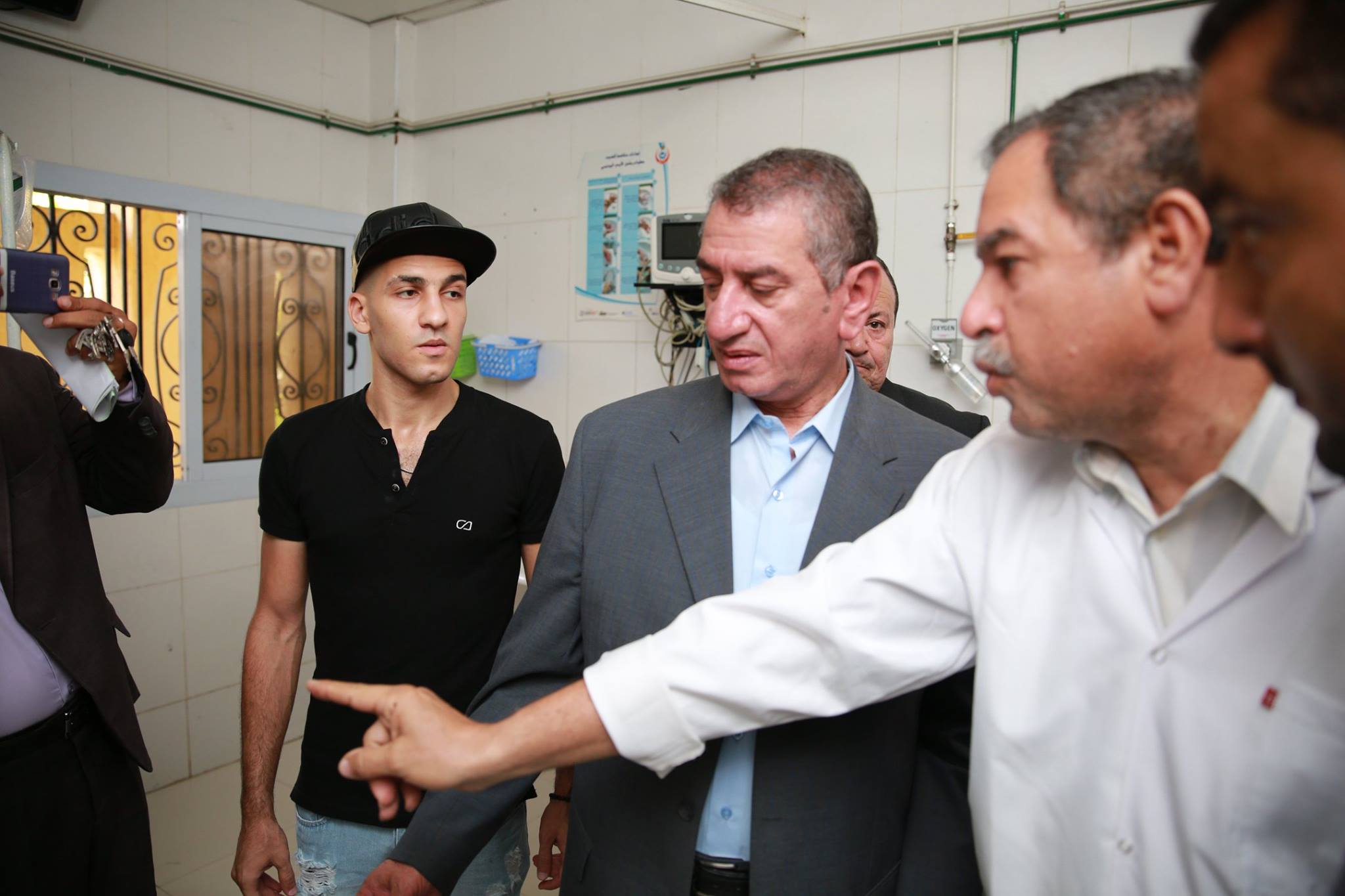  محافظ كفر الشيخ يتفقد مستشفى سيدي سالم المركزي