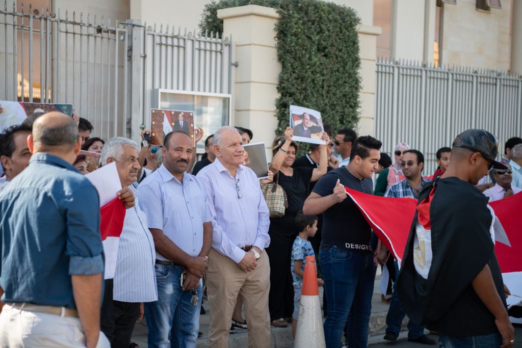 مصريون يحتفلون بذكرى 30 يونيو فى قبرص (7)