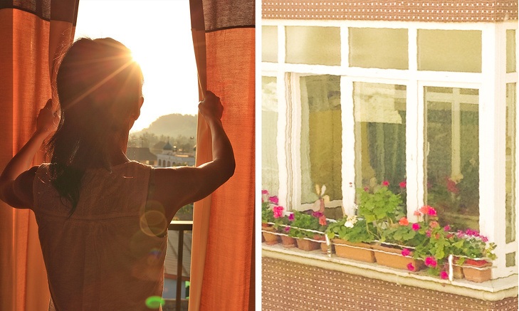 فتح الشبابيك ليلاً