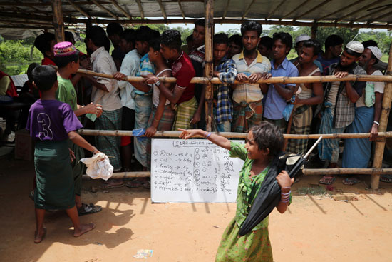 اللاجئون الروهينجا الهاربون من انتهاكات السلطات البورمية