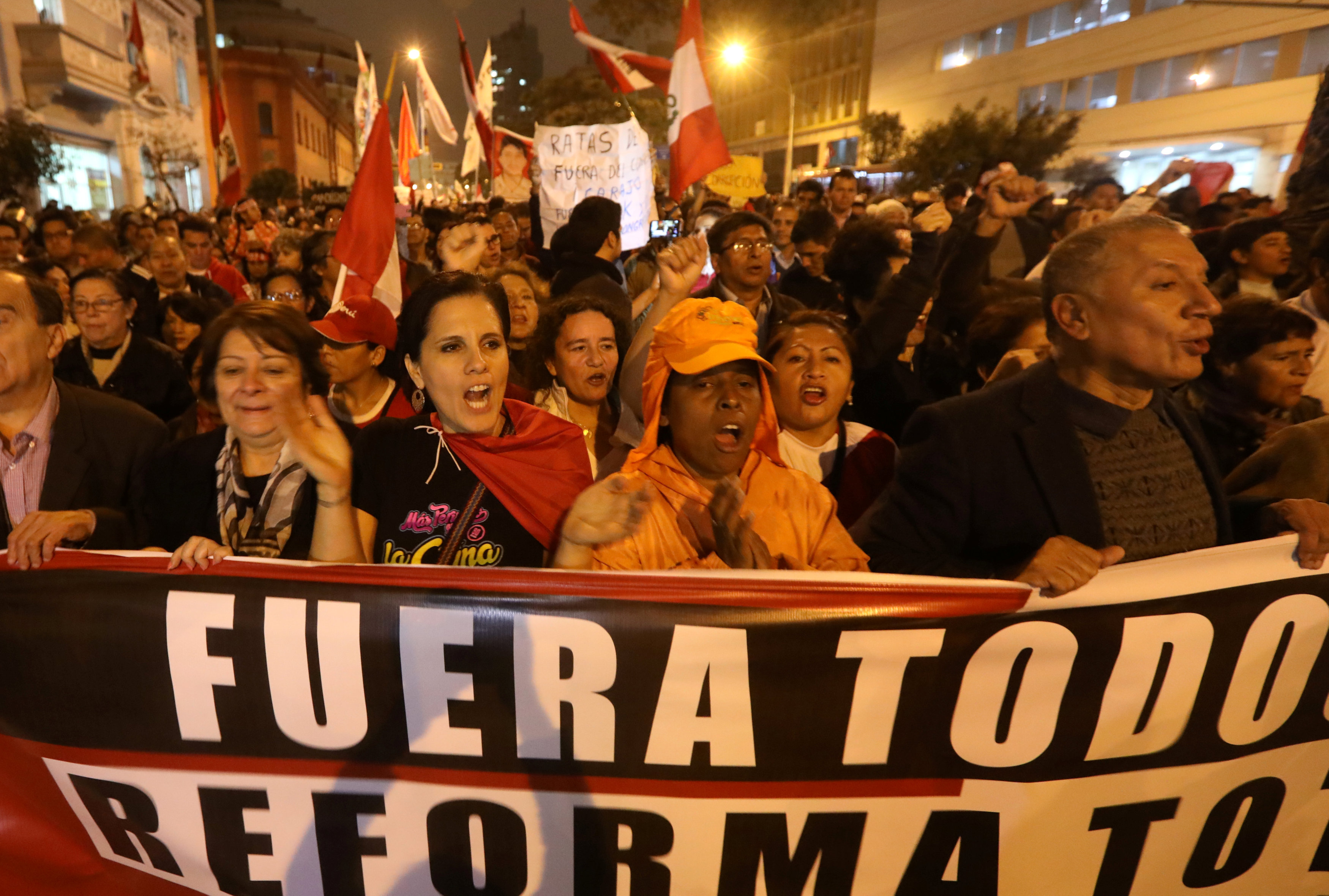 مظاهرات البيرو