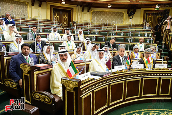 صور جلسة طارئة للبرلمان العربى حول تداعيات قضية القدس (19)