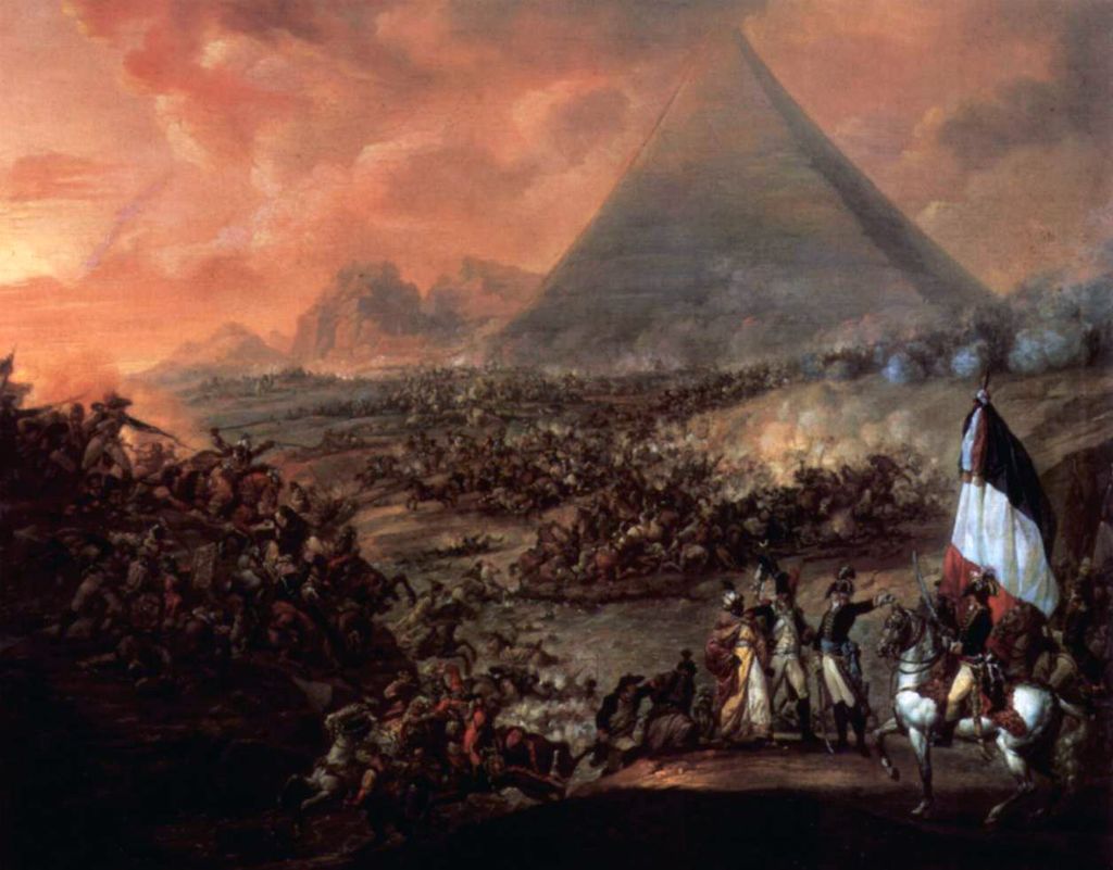 معركة الأهرام، فرانسوا-لوي-جوزيف واتو، 1798-1799