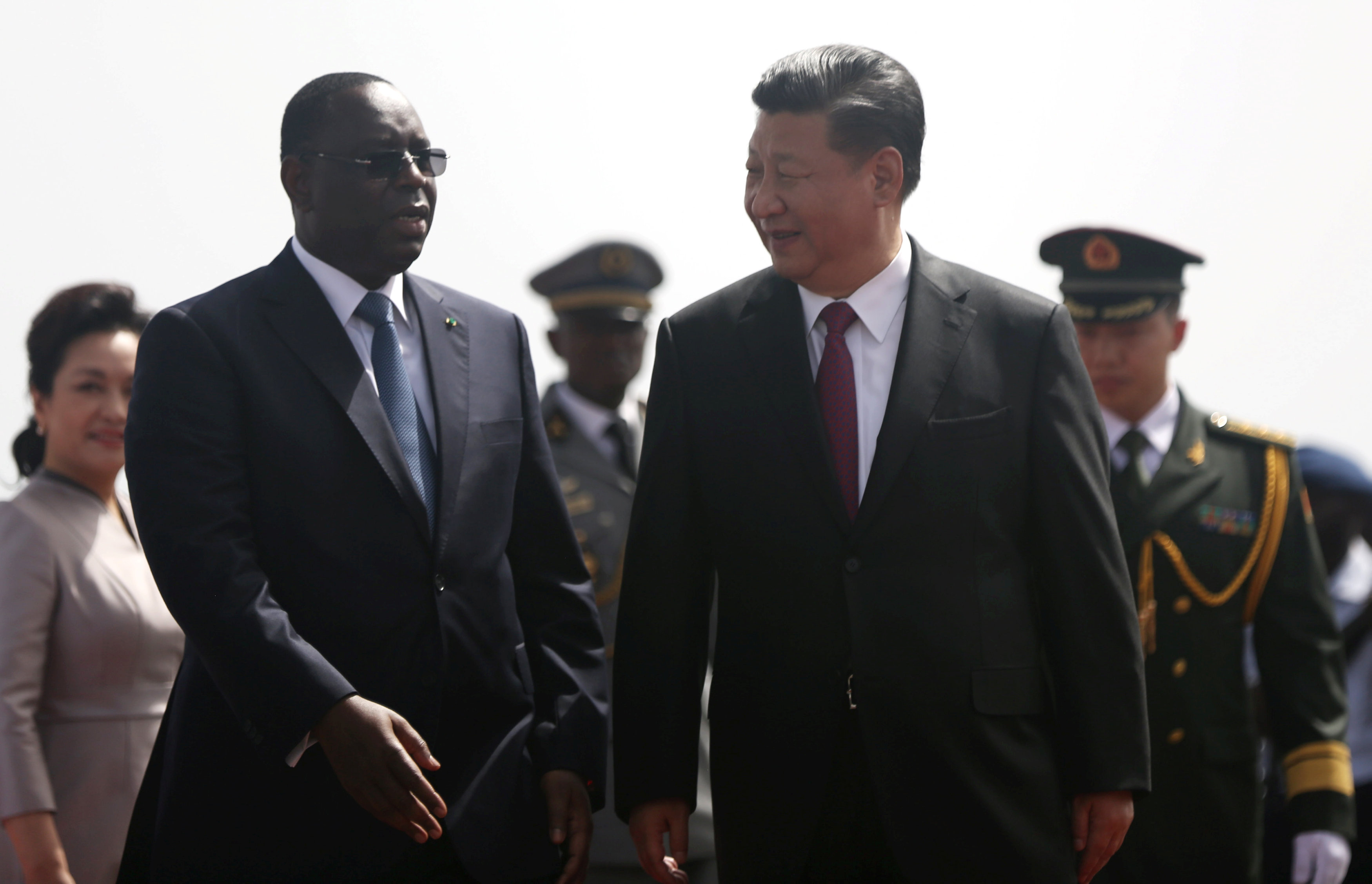الرئيس الصينى ونظيره السنغالى