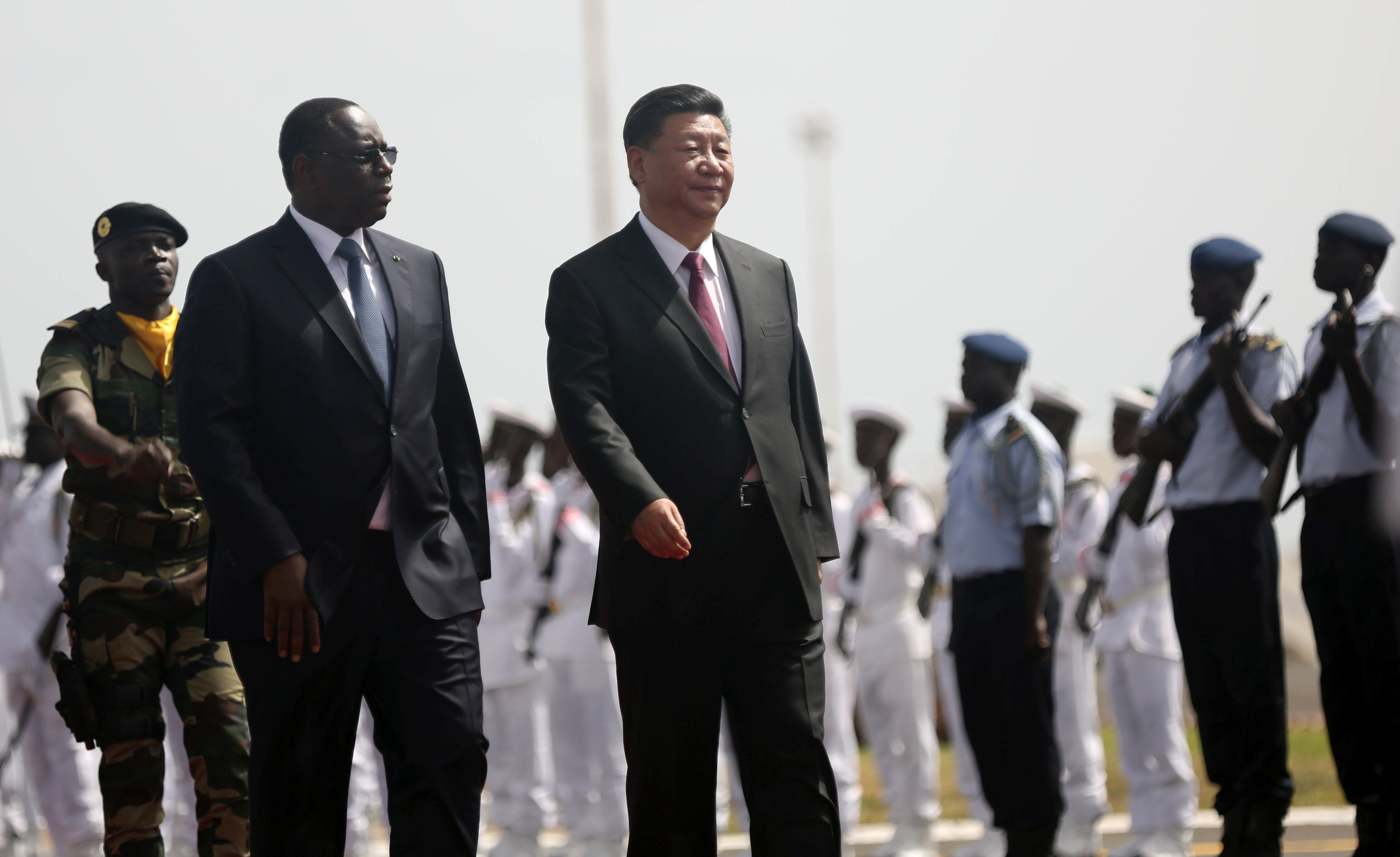 الرئيس الصينى فى السنغال