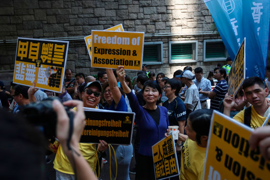 مظاهرات هونج كونج 