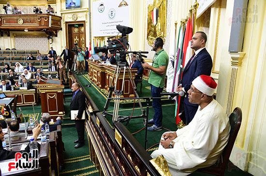 صور جلسة طارئة للبرلمان العربى حول تداعيات قضية القدس (6)