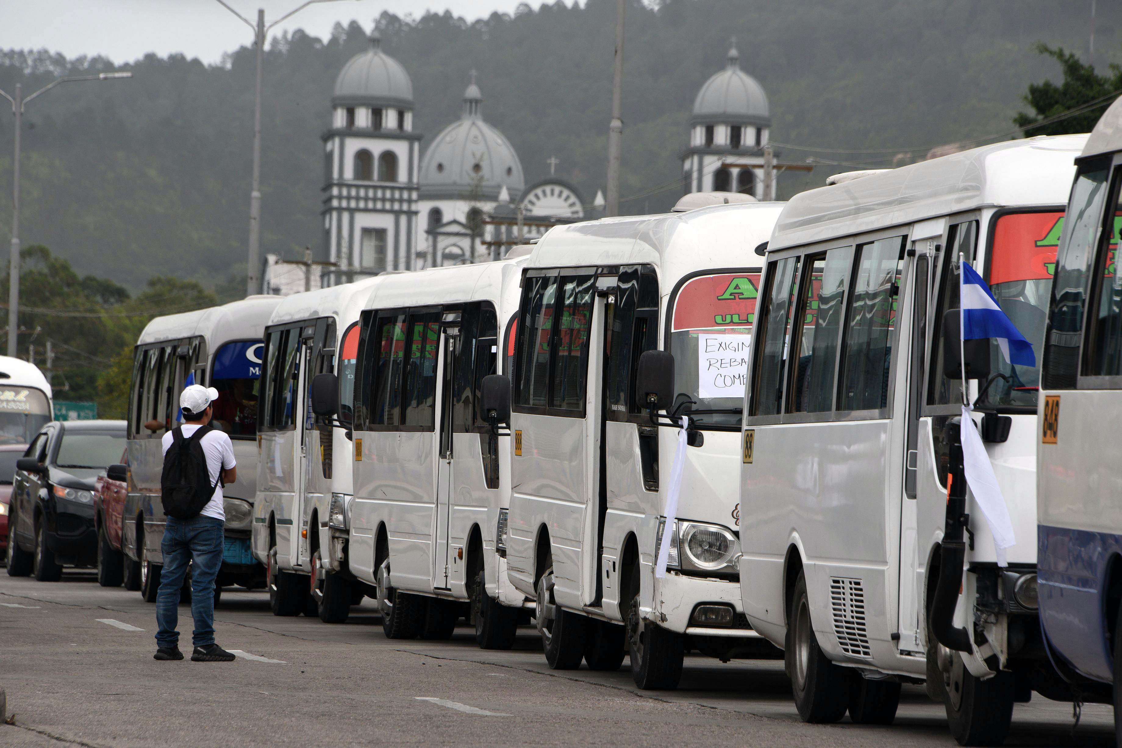 إضراب سائقو الشاحنات فى هندوراس