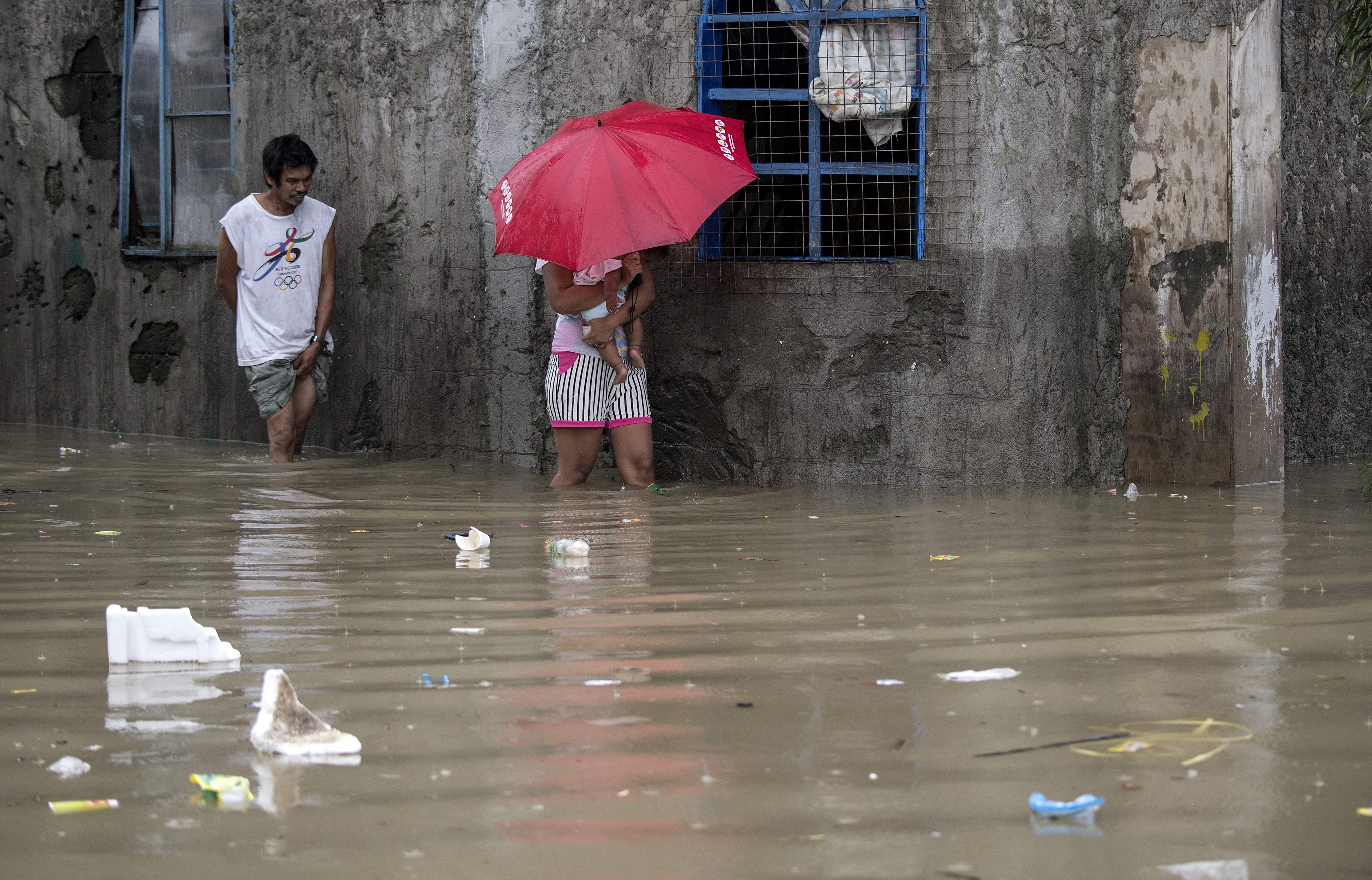 أمطار غزيرة فى الفلبين