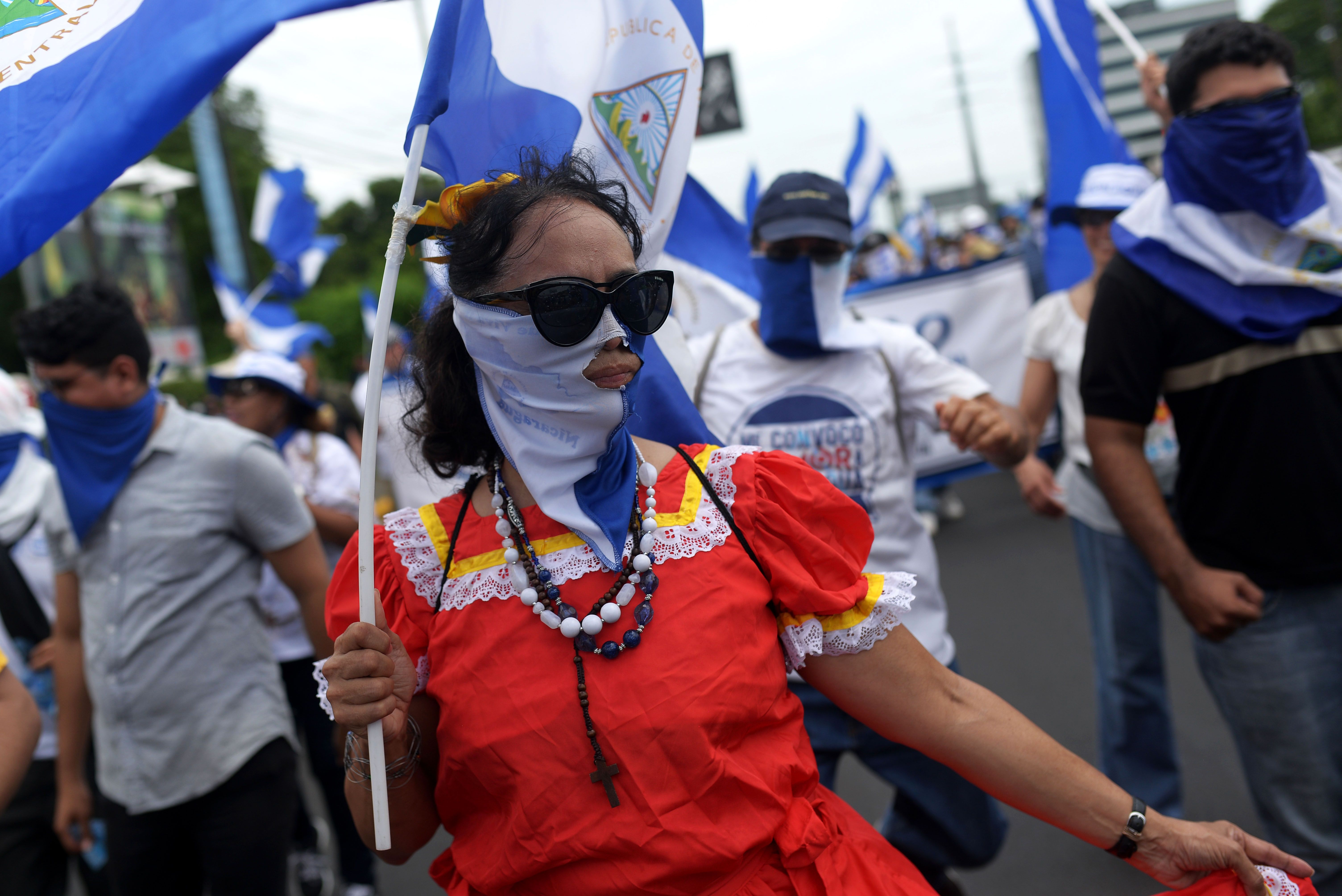 مظاهرات احتجاجية فى نيكاراجوا