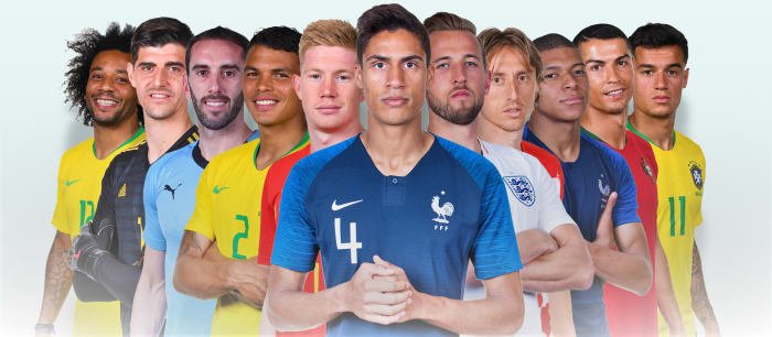 فريق الأحلام لكأس العالم 2018