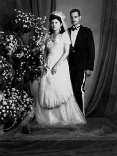 زفاف الرئيس جمال عبد الناصر وزجته تحية عبد الناصر