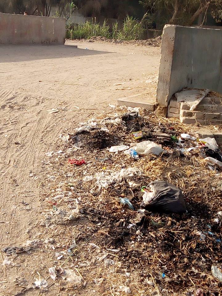 القمامة فى شوارع أبو شميس (5)